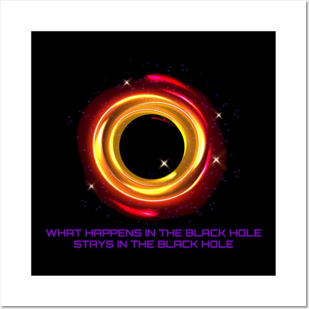 🌌 What Happens In The Black Hole . . . 🌌 Wall Art by INLE Designs